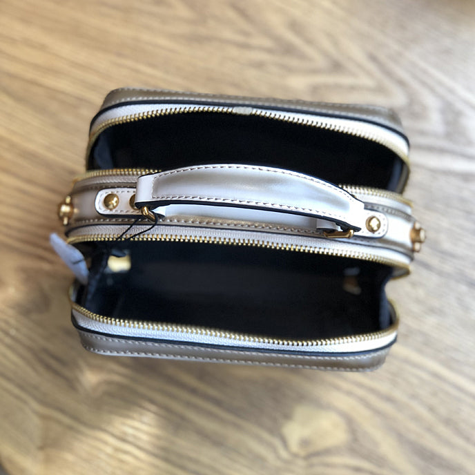 Women's Small Leather Box Bag Crossbody Clutch, Retro handmade leather crossbody bag square bag