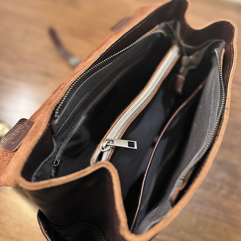 Vintage Womens Leather Backpack, Handmade Full Grain Leather Backpack, Women's Leather Backpack for School