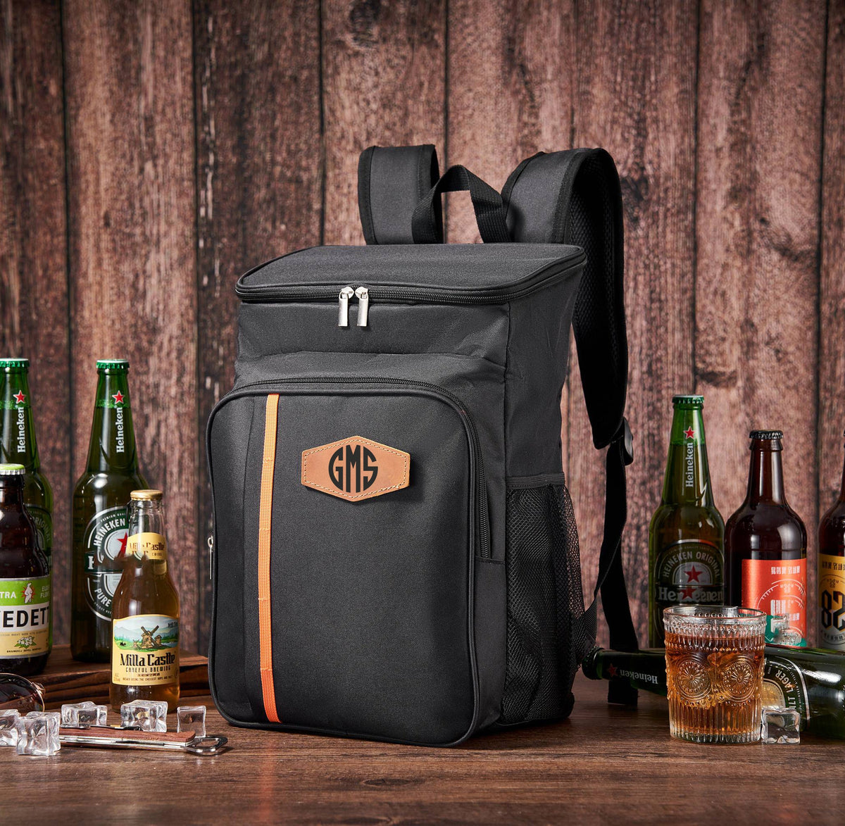 Personalized Groomsmen Cooler Backpack, Groomsmen Gift, Custom Lunch Cooler Backpack, Golf Beer Cooler
