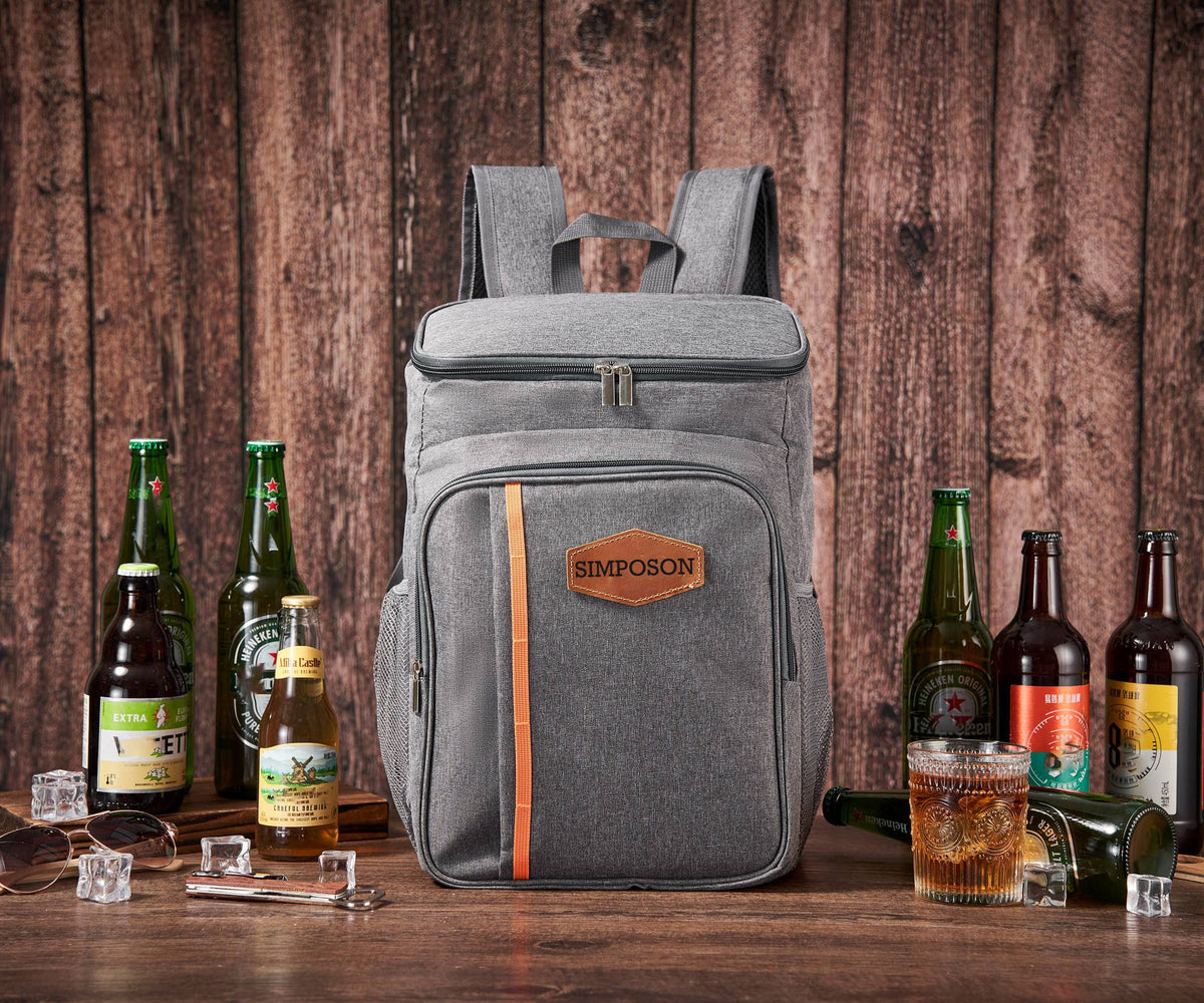 Personalized Groomsmen Cooler Backpack, Groomsmen Gift, Custom Lunch Cooler Backpack, Golf Beer Cooler