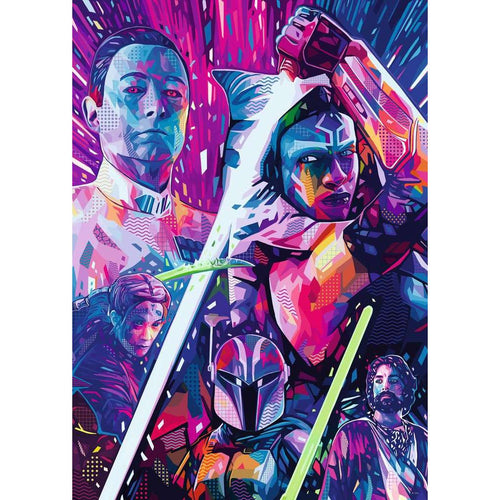 Ahsoka "Star Wars Hyperspace" 500 Piece Jigsaw Puzzle Ravensburger