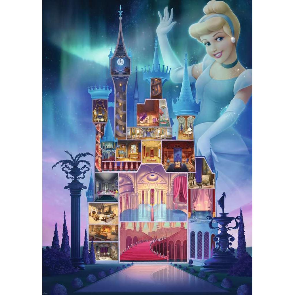 Cinderella "Disney Castle Collection" 1000 Piece Jigsaw Puzzle Ravensburger