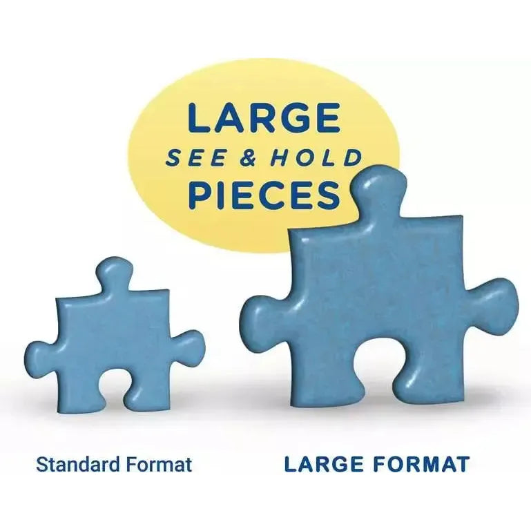 Dream  Library 500 Large Piece Jigsaw Puzzle Ravensburger
