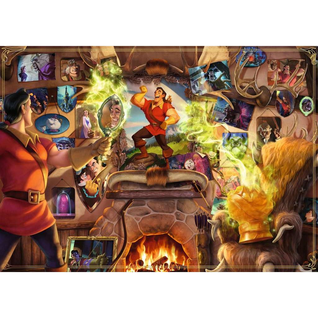 Gaston "Disney Villainous" 1000 Piece Jigsaw Puzzle Ravensburger
