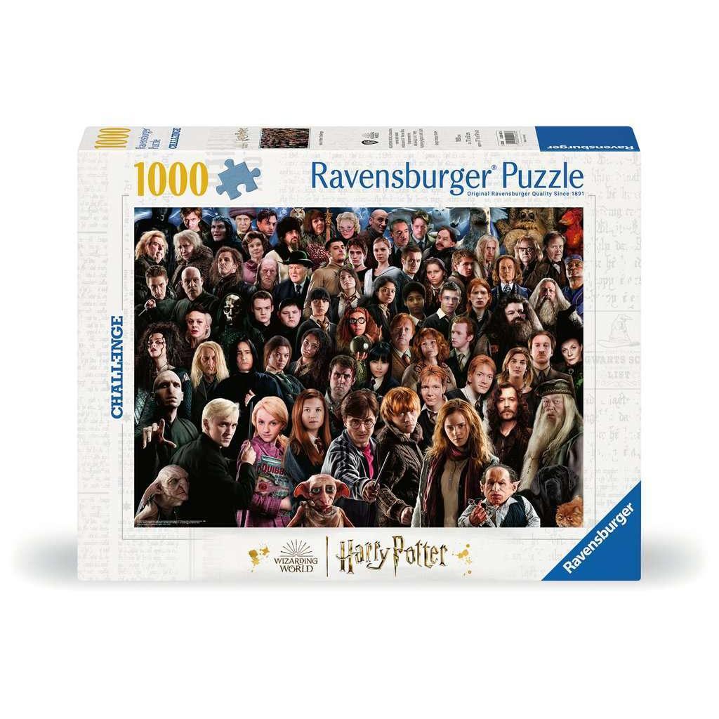 Harry Potter Collage Challenge 1000 Piece Jigsaw Puzzle Ravensburger