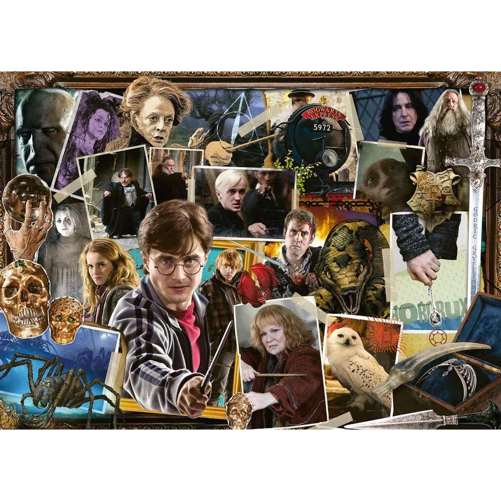 Harry Potter vs Voldemort 1000 Piece Jigsaw Puzzle Ravensburger