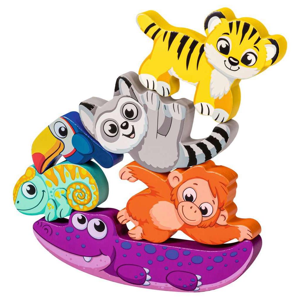 In the Jungle - Wooden Touch & Play Puzzle for Toddlers Ravensburger