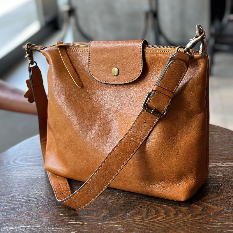 Large Women Leather Tote Bag, Full Grain Leather Shoulder Bag, Womens Leather Tote Bags for Work