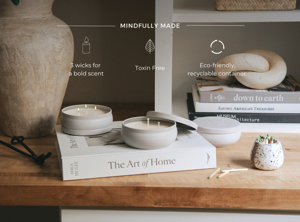 Blondewood 3-Wick Candle
