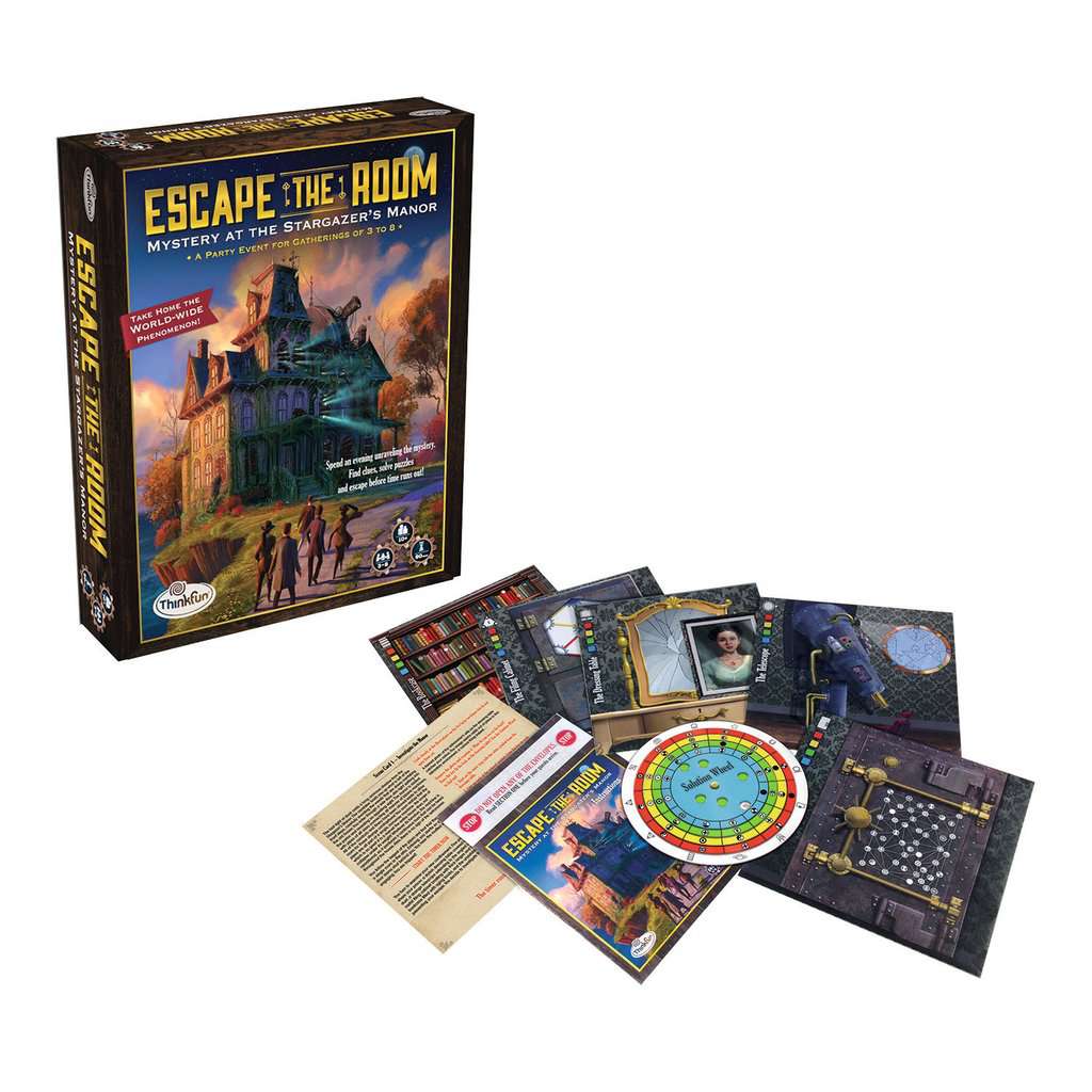 Mystery at the Stargazer's Manor - Escape the Room Game - Ravensburger