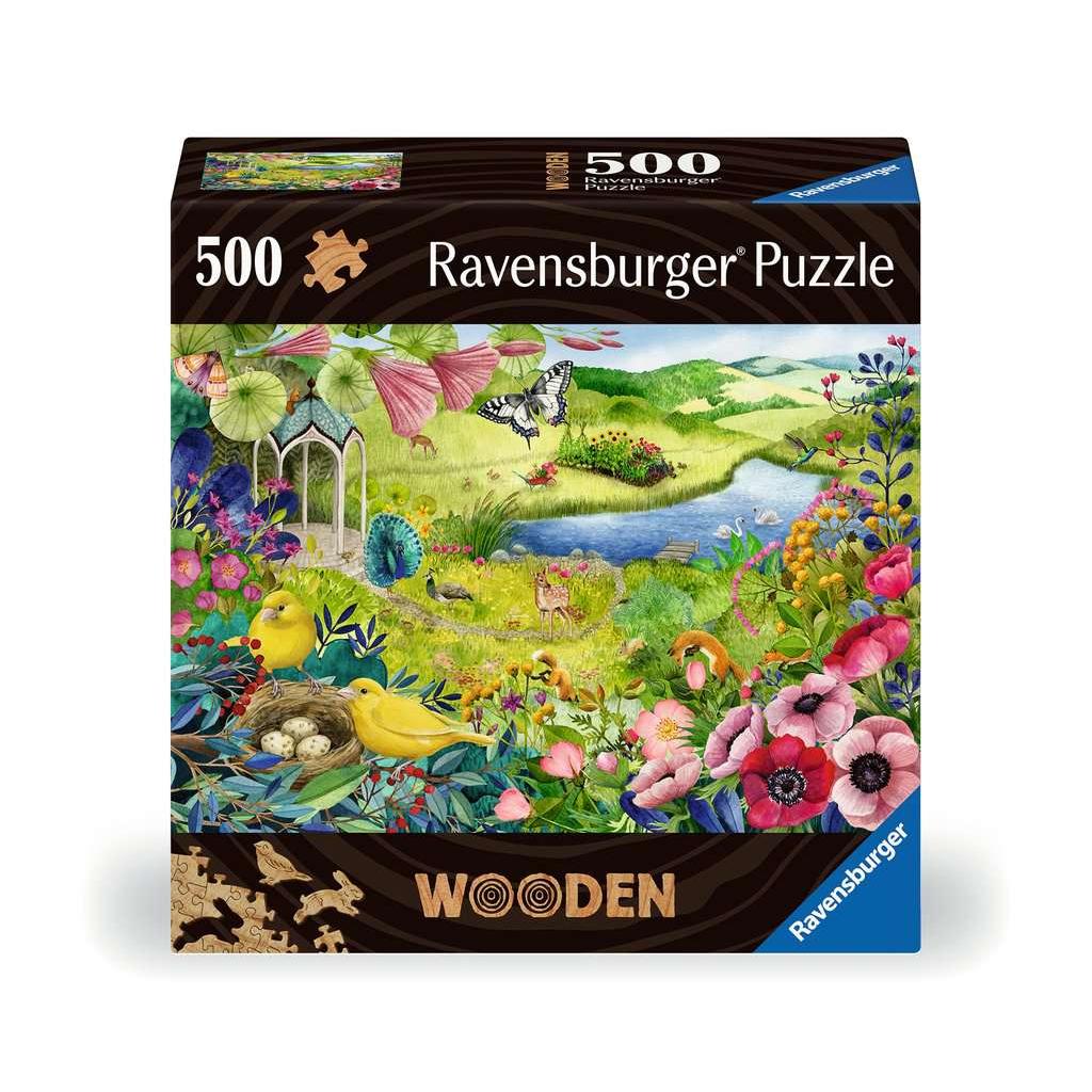 Nature Garden 500 Piece Wood Jigsaw Puzzle Ravensburger