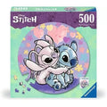 Stitch 500 Piece Round Jigsaw Puzzle Ravensburger