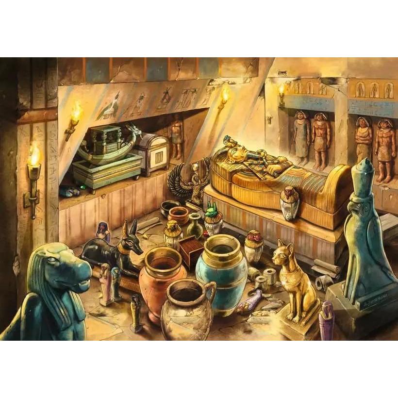 Terror in the Tomb 368 Piece Escape Game Jigsaw Puzzle Ravensburger