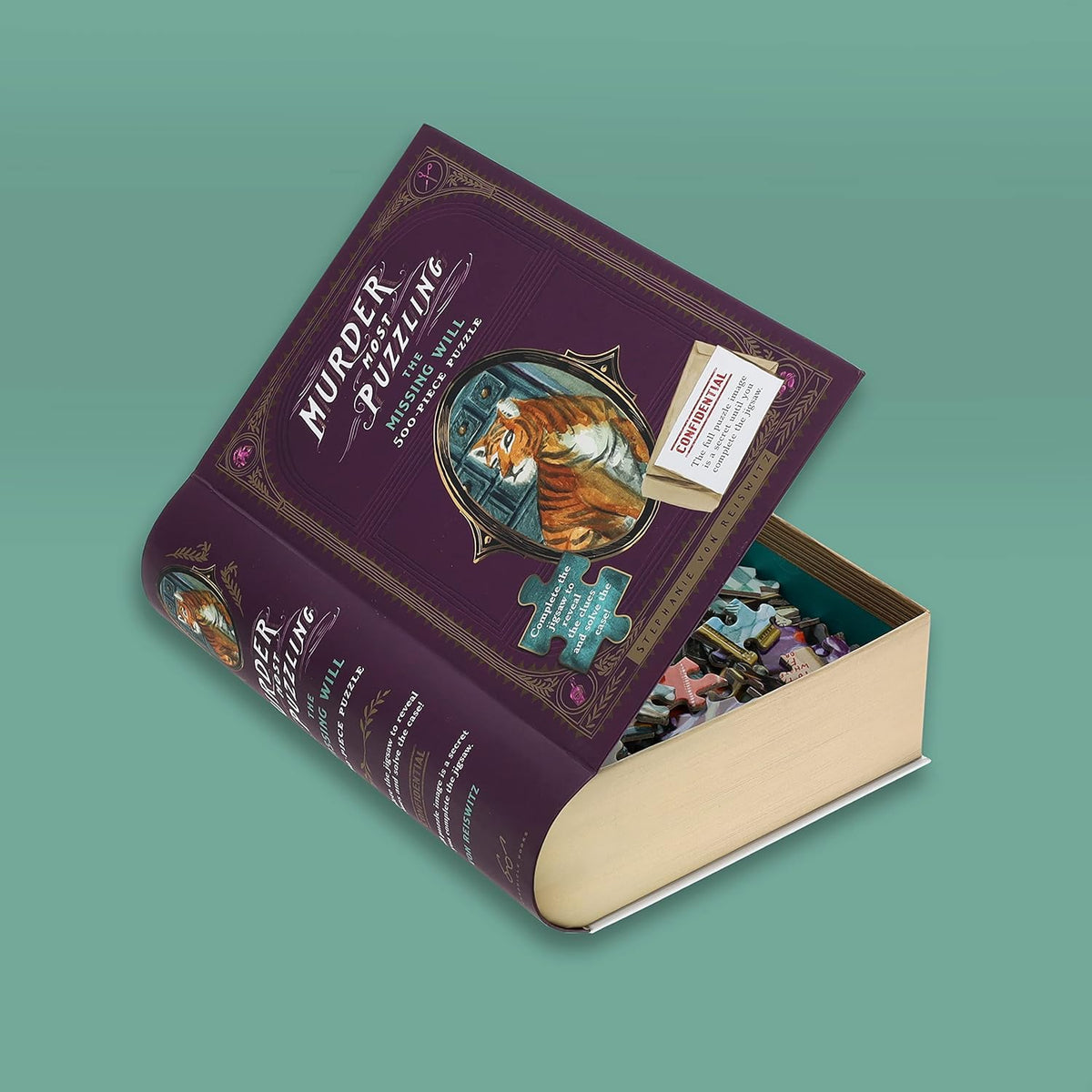 The Missing Will 500 Piece Murder Mystery Jigsaw Puzzle Chronicle