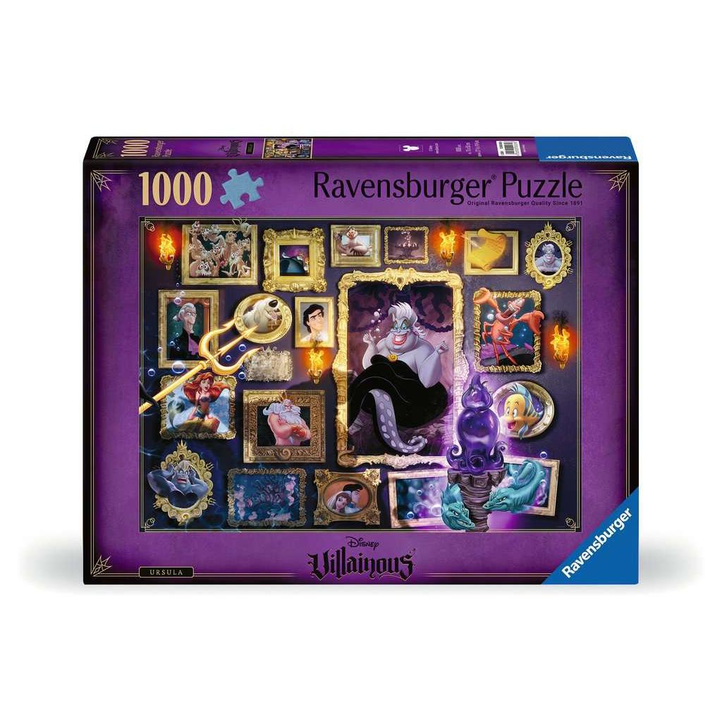 Ursula "Disney Villainous" 1000 Piece Jigsaw Puzzle Ravensburger