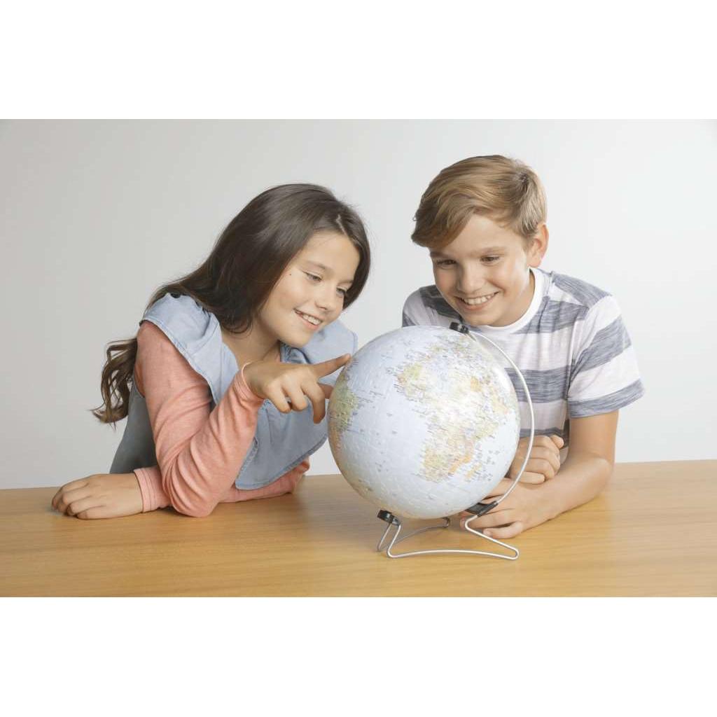 World Globe with Stand 550 Piece 3D Jigsaw Puzzle Ravensburger