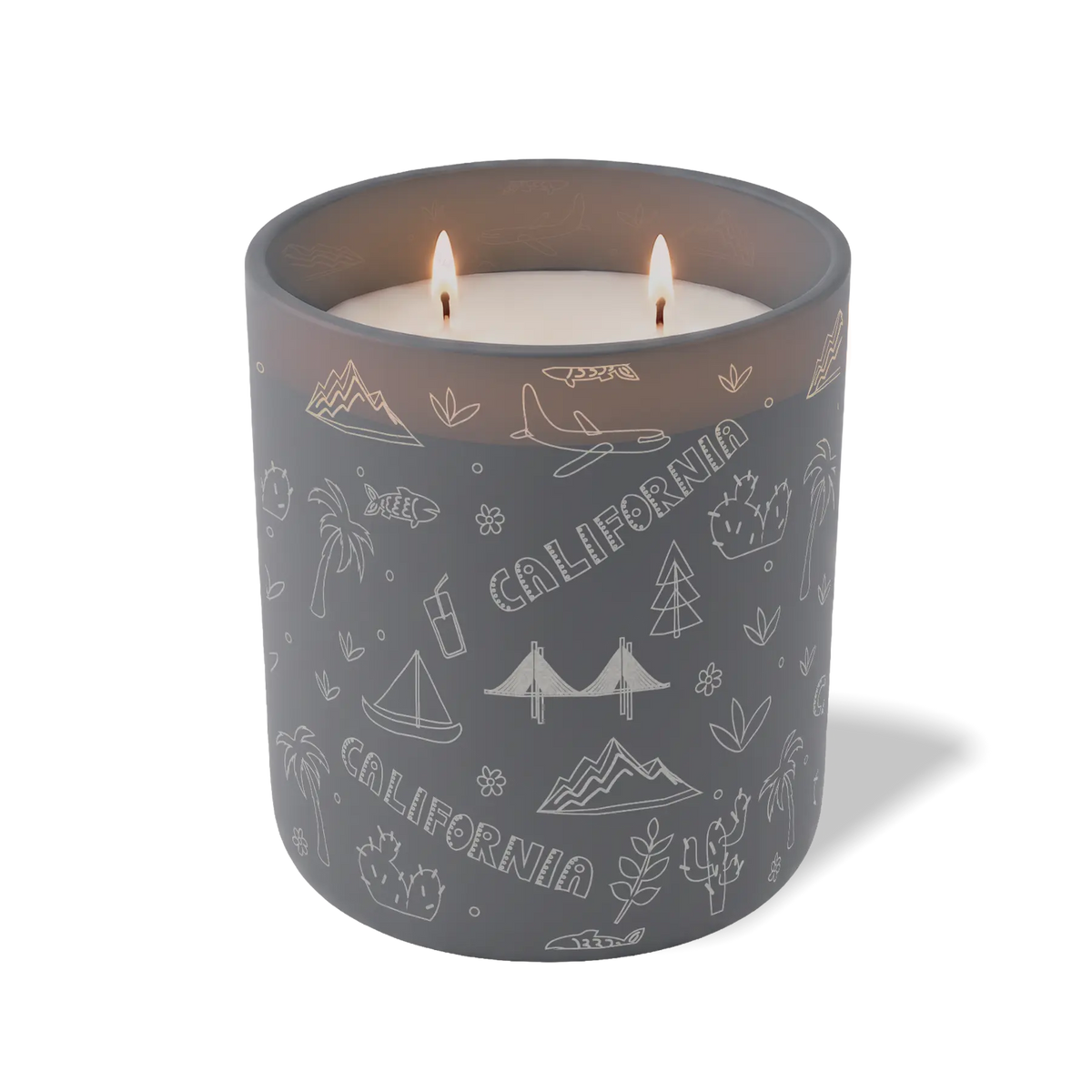 California Sketched | 12 oz Candle
