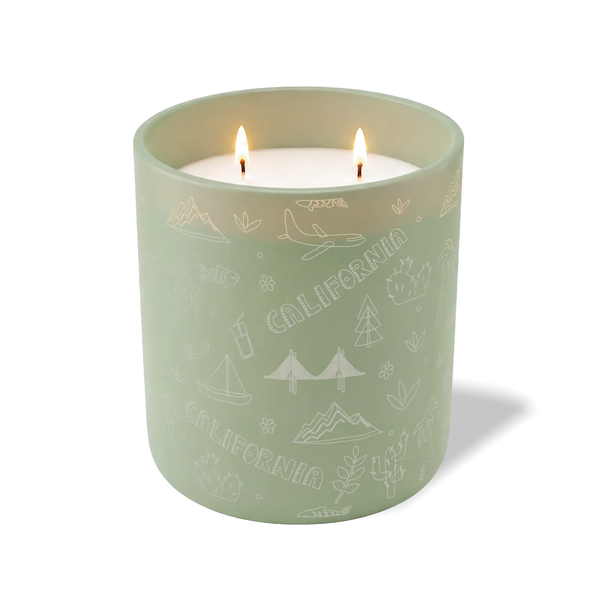 California Sketched | 12 oz Candle