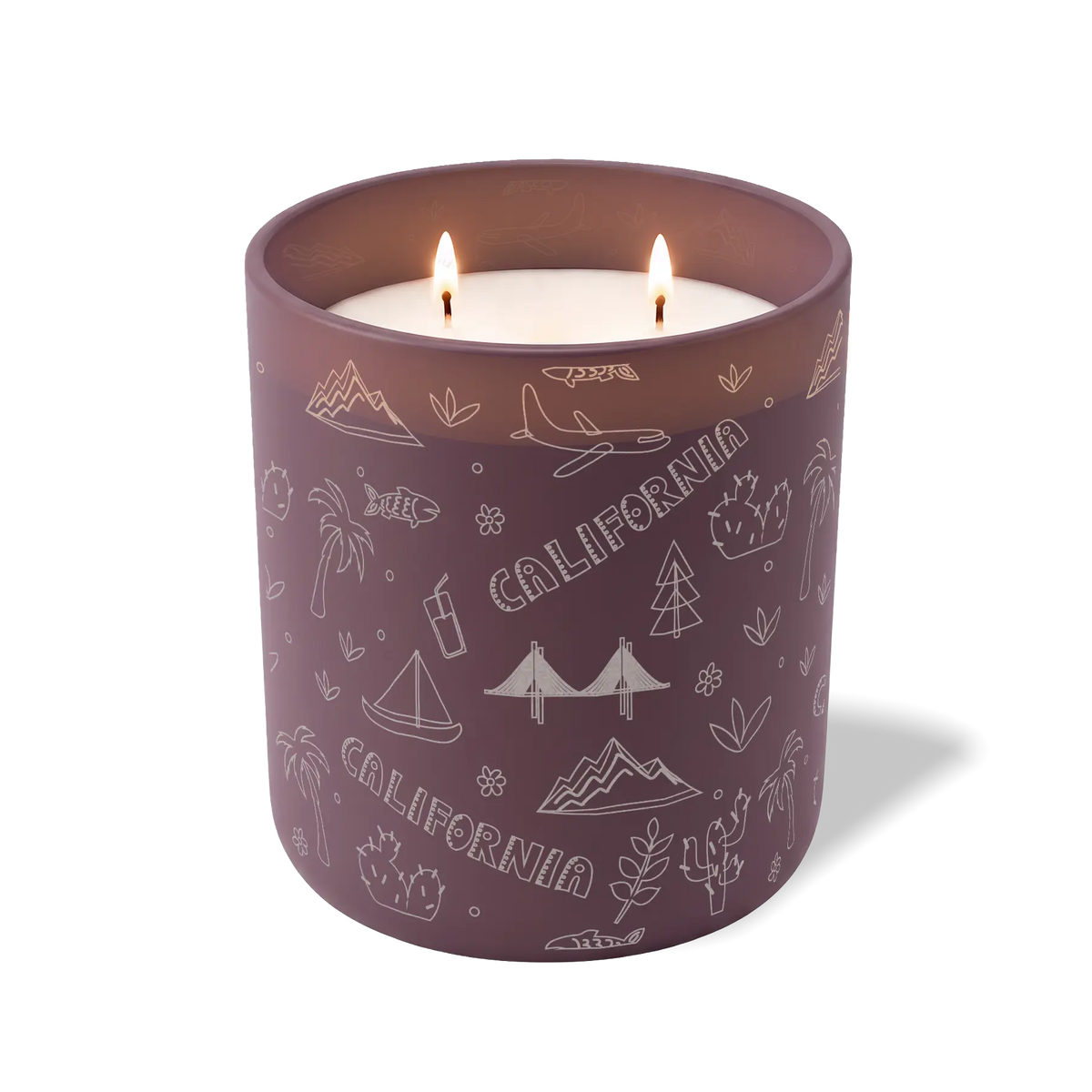 California Sketched | 12 oz Candle