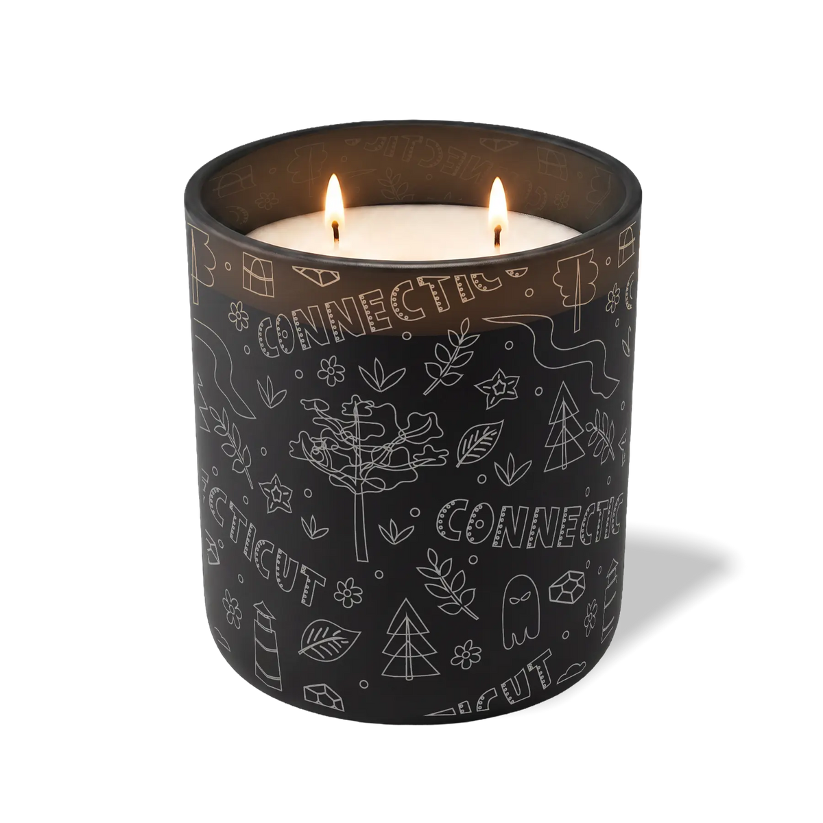 Connecticut Sketched | 12 oz Candle