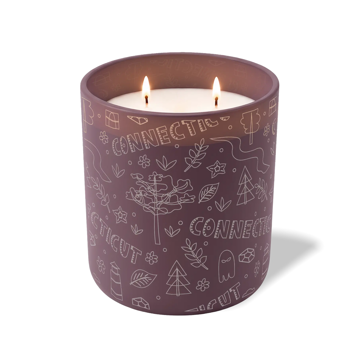 Connecticut Sketched | 12 oz Candle