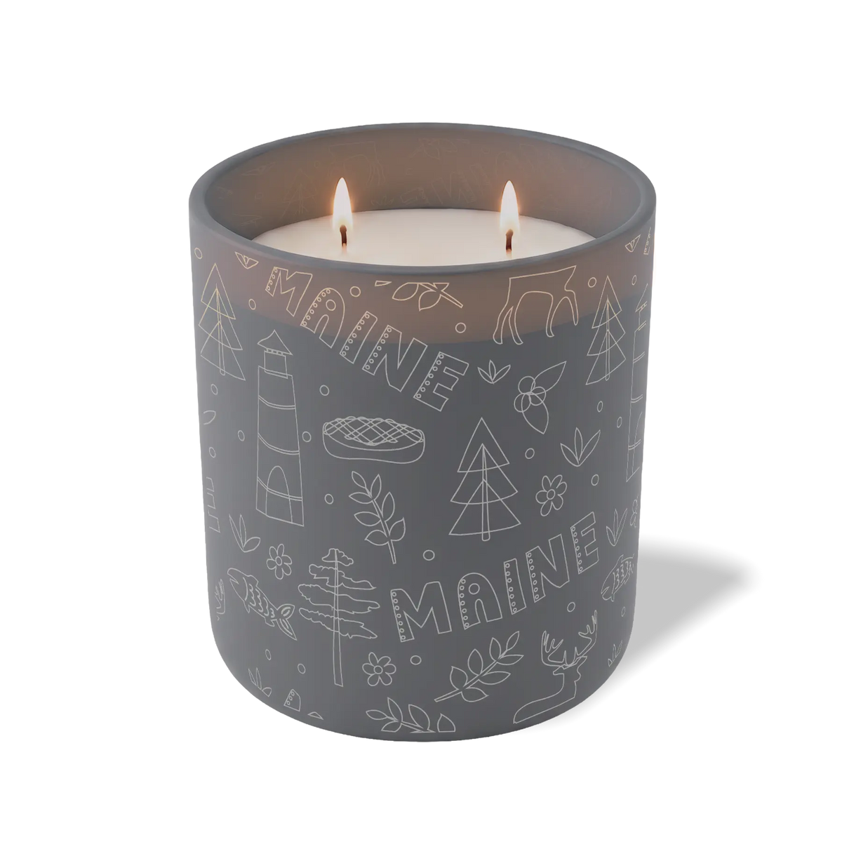 Maine Sketched | 12 oz Candle
