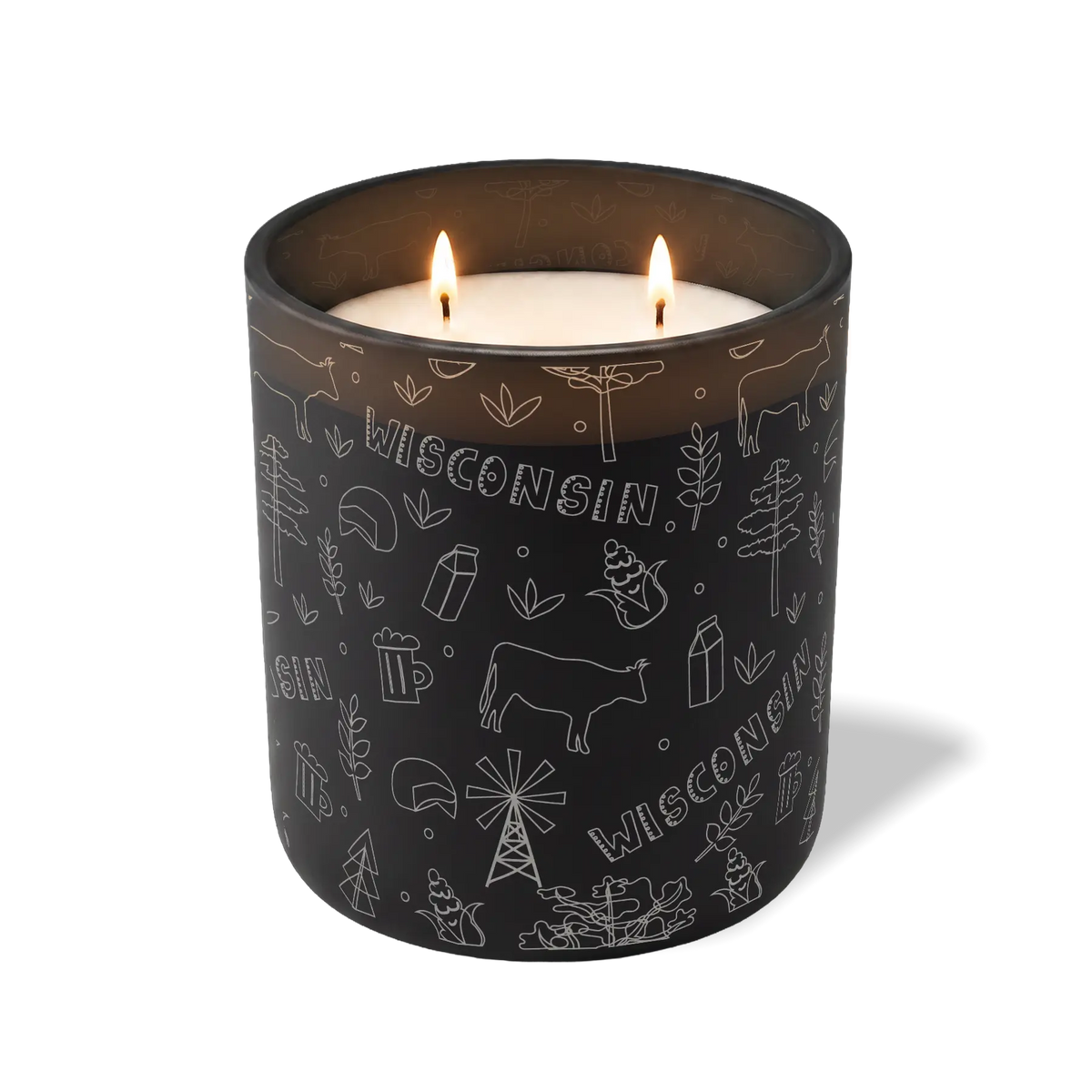Wisconsin Sketched | 12 oz Candle