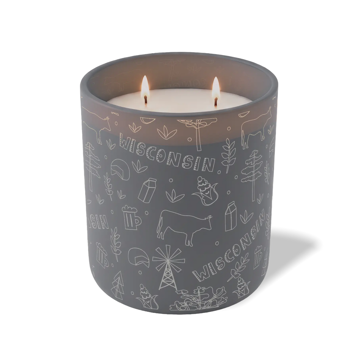 Wisconsin Sketched | 12 oz Candle