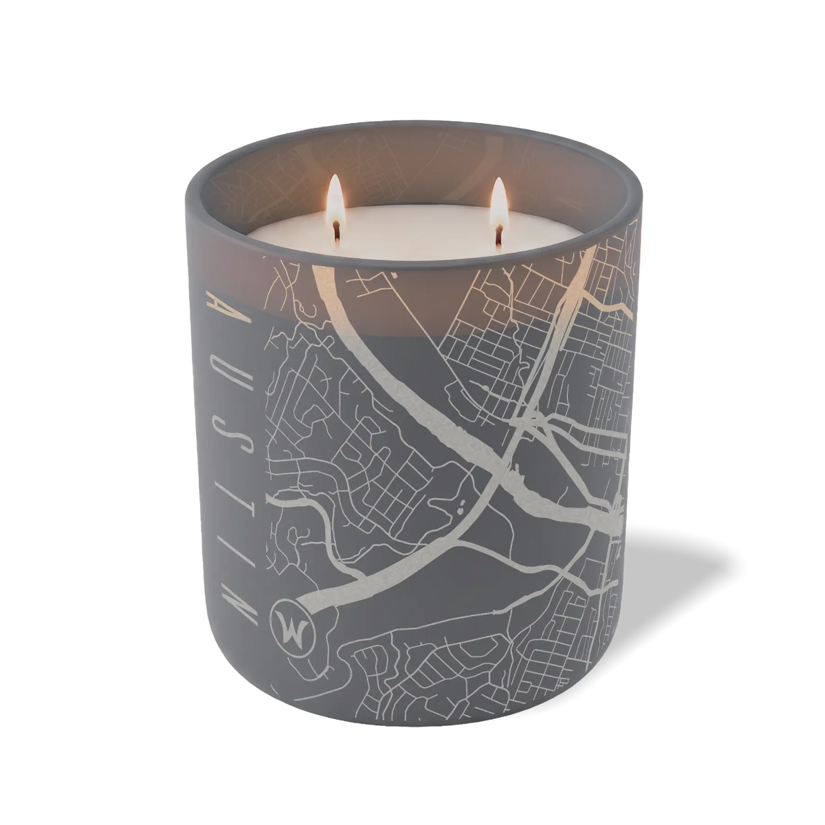 Austin Map | 12 oz Candle