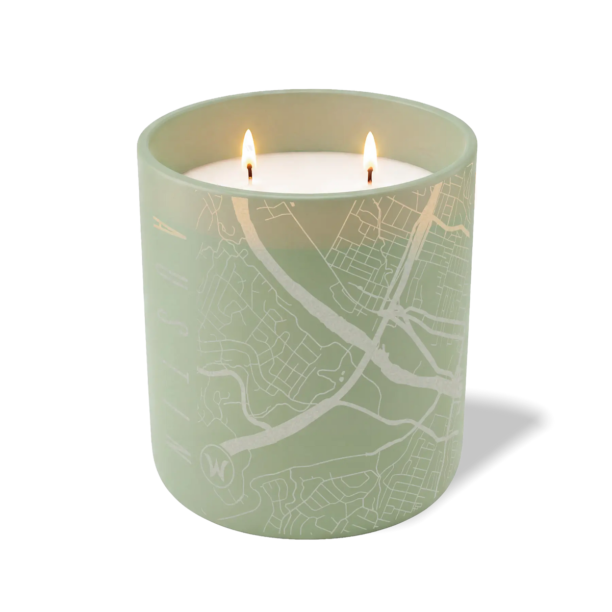 Austin Map | 12 oz Candle