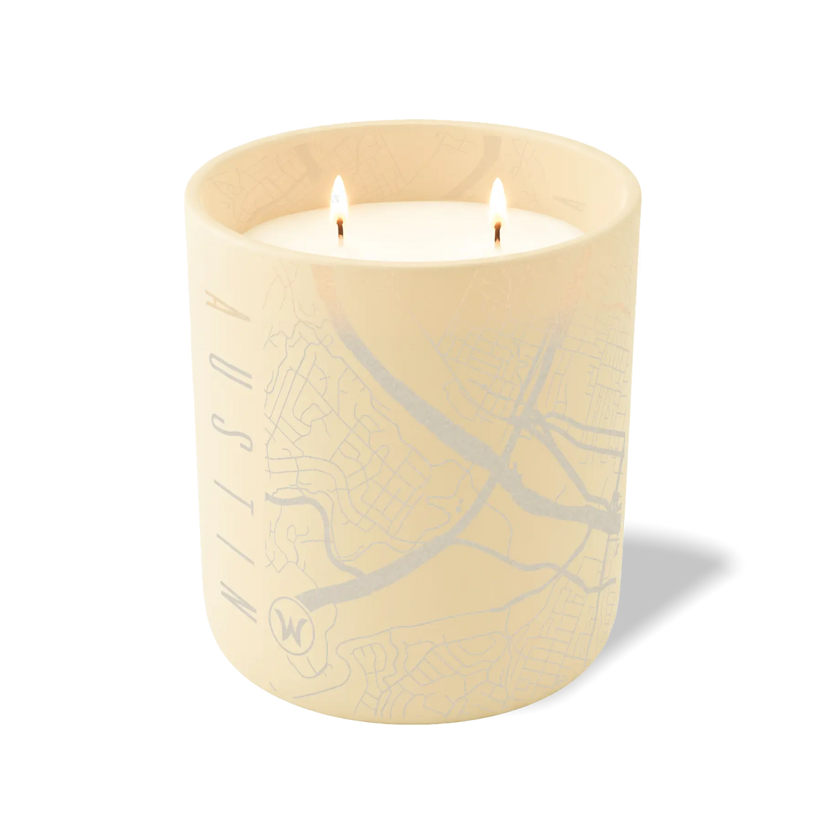 Austin Map | 12 oz Candle