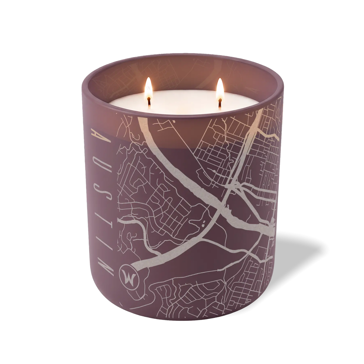 Austin Map | 12 oz Candle
