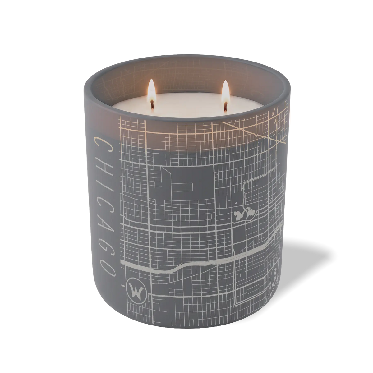 Chicago Map | 12 oz Candle
