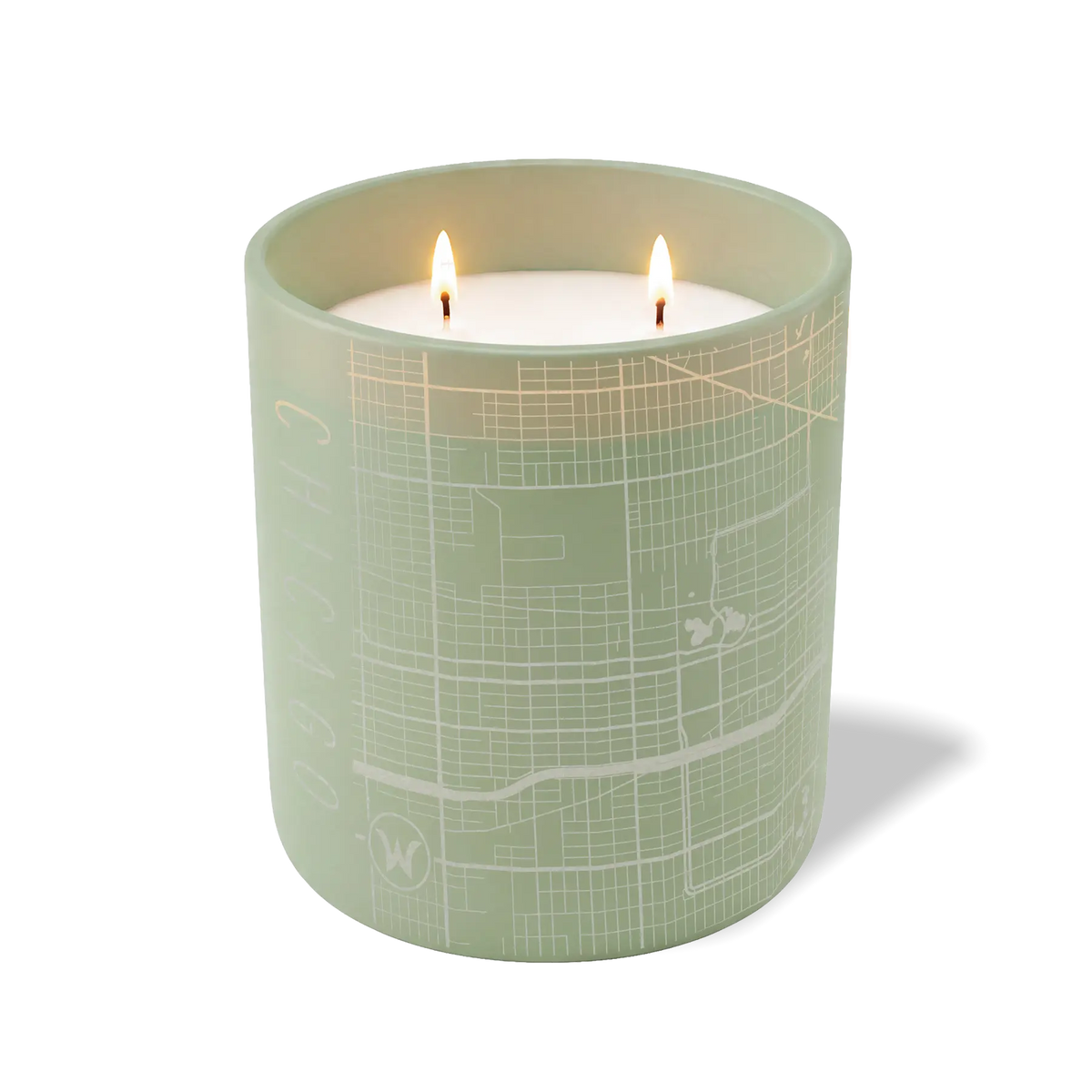 Chicago Map | 12 oz Candle