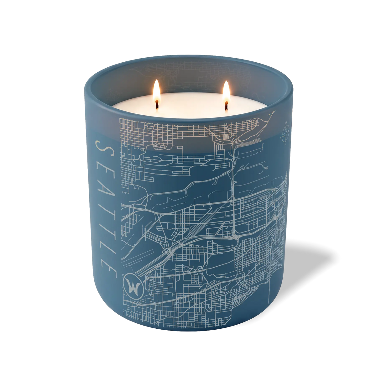 Seattle Map | 12 oz Candle