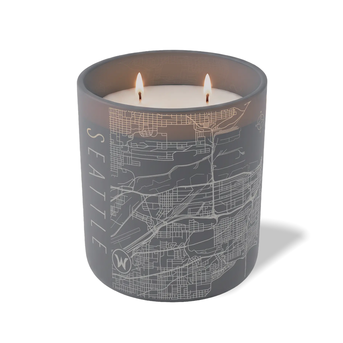 Seattle Map | 12 oz Candle
