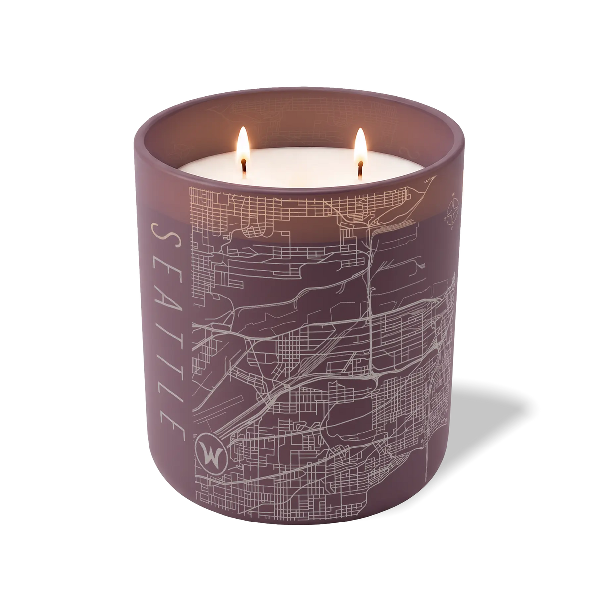 Seattle Map | 12 oz Candle