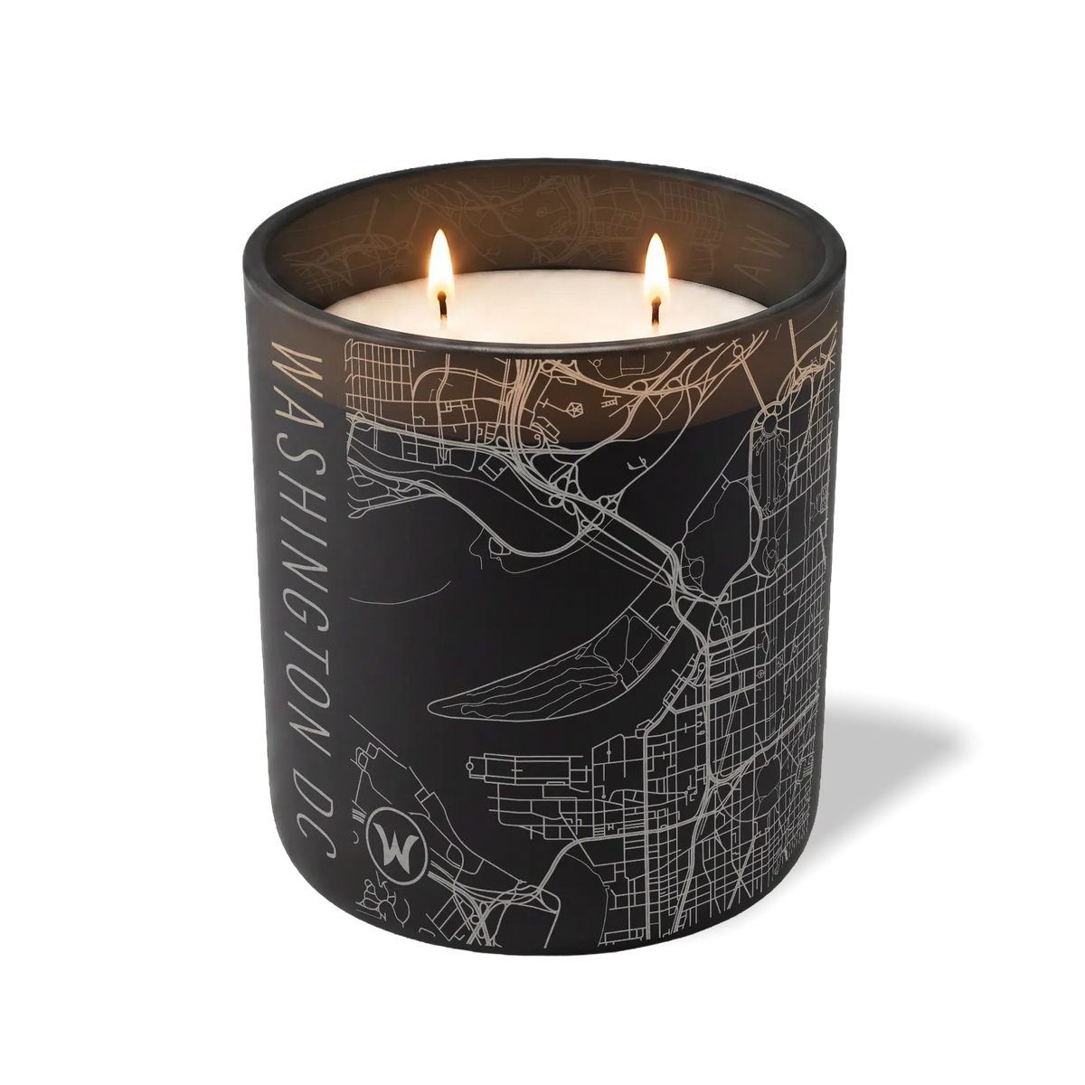 Washington DC Map | 12 oz Candle