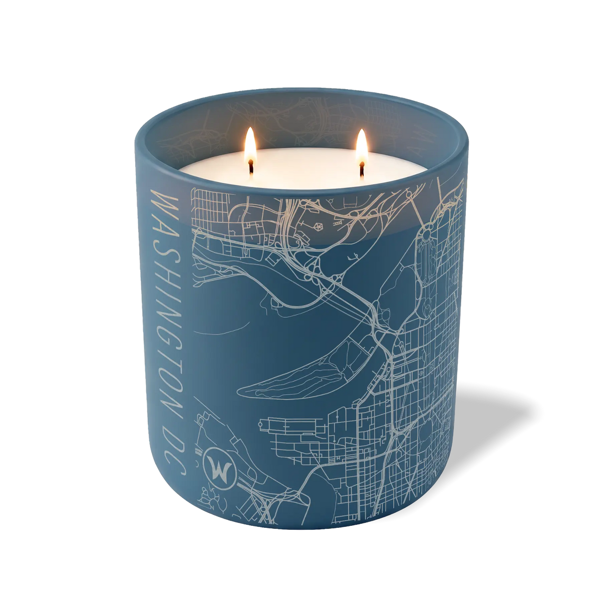 Washington DC Map | 12 oz Candle
