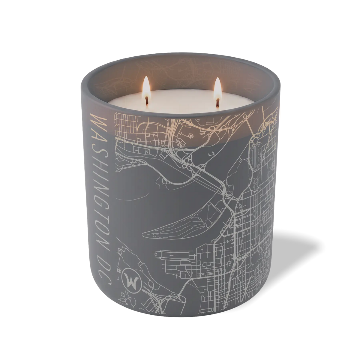 Washington DC Map | 12 oz Candle