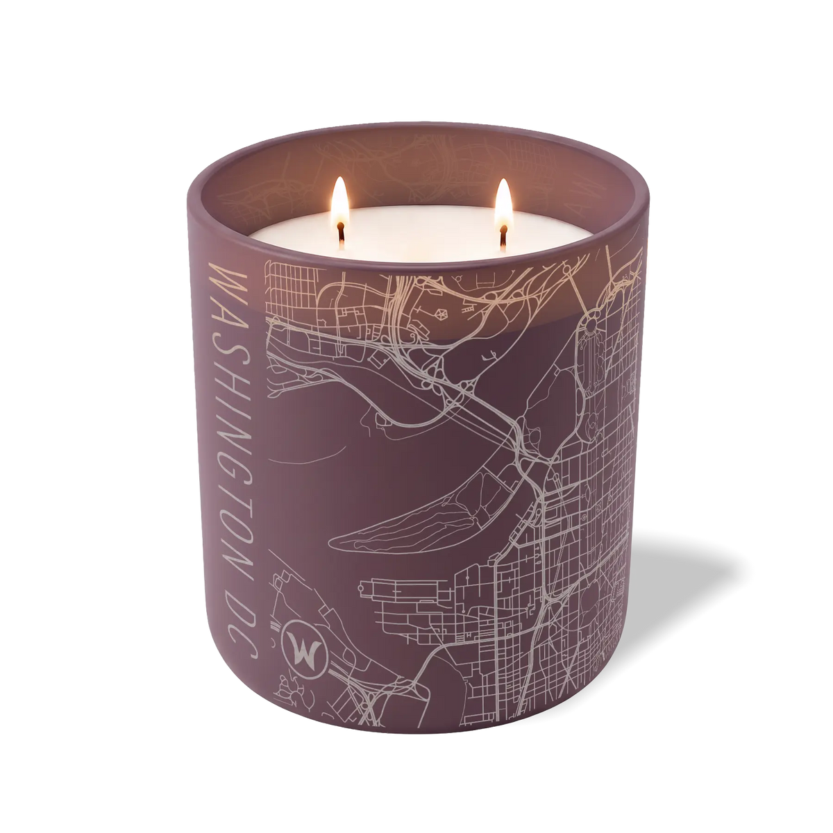 Washington DC Map | 12 oz Candle