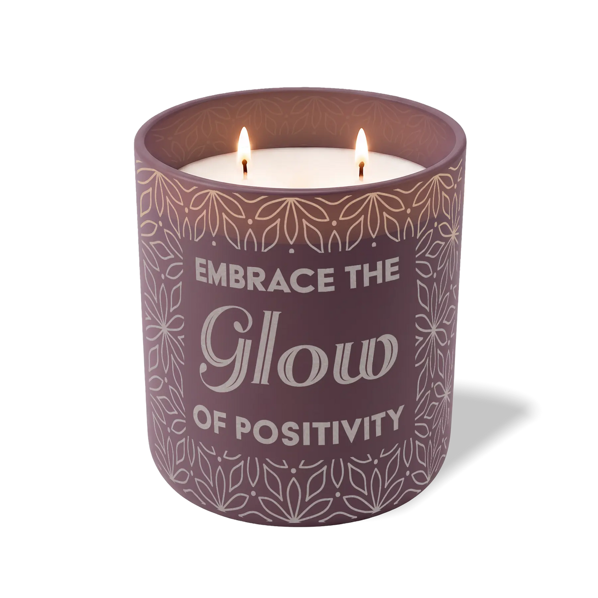 Embrace the Glow of Positivity | 12 oz Candle