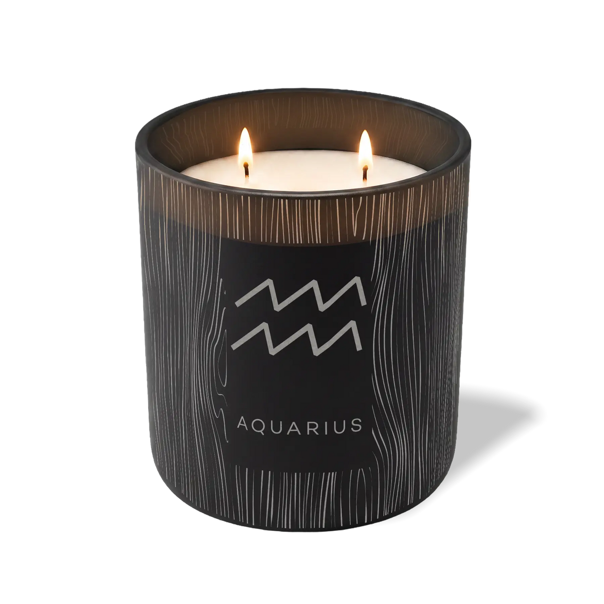 Aquarius Symbol | 12 oz Candle