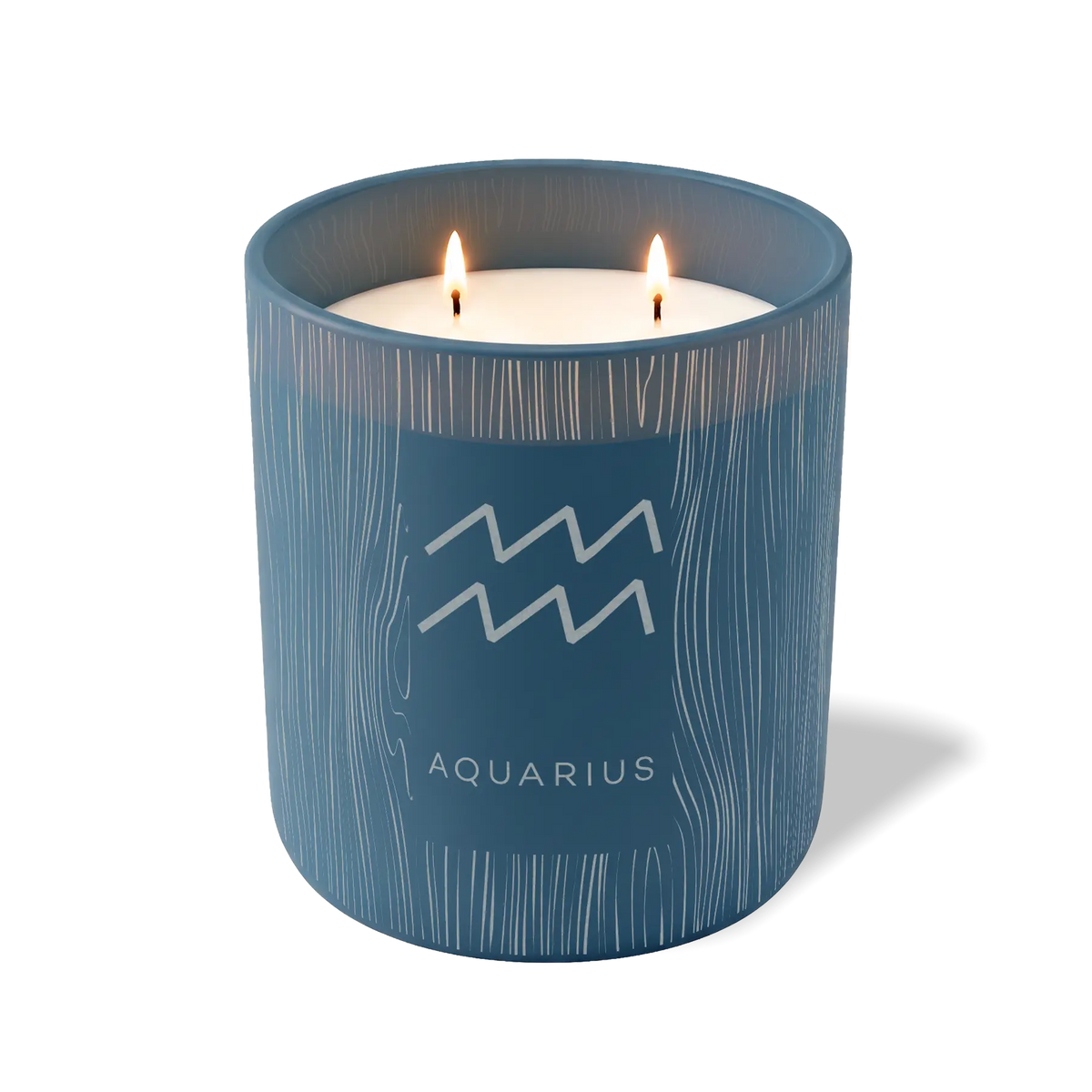 Aquarius Symbol | 12 oz Candle