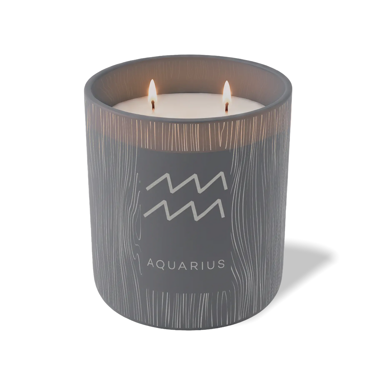 Aquarius Symbol | 12 oz Candle