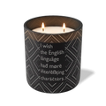 I Wish the English Language | 12 oz Candle