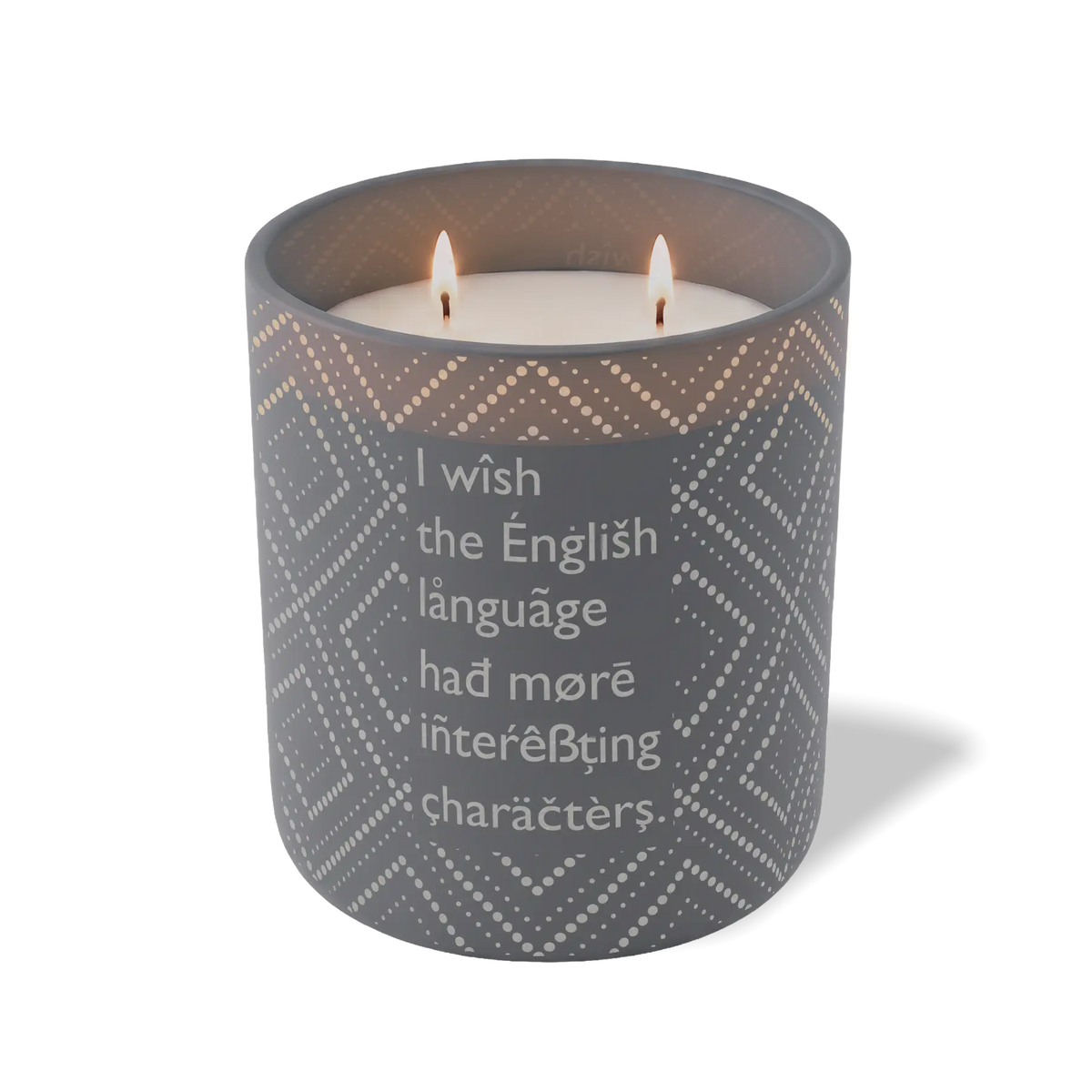 I Wish the English Language | 12 oz Candle