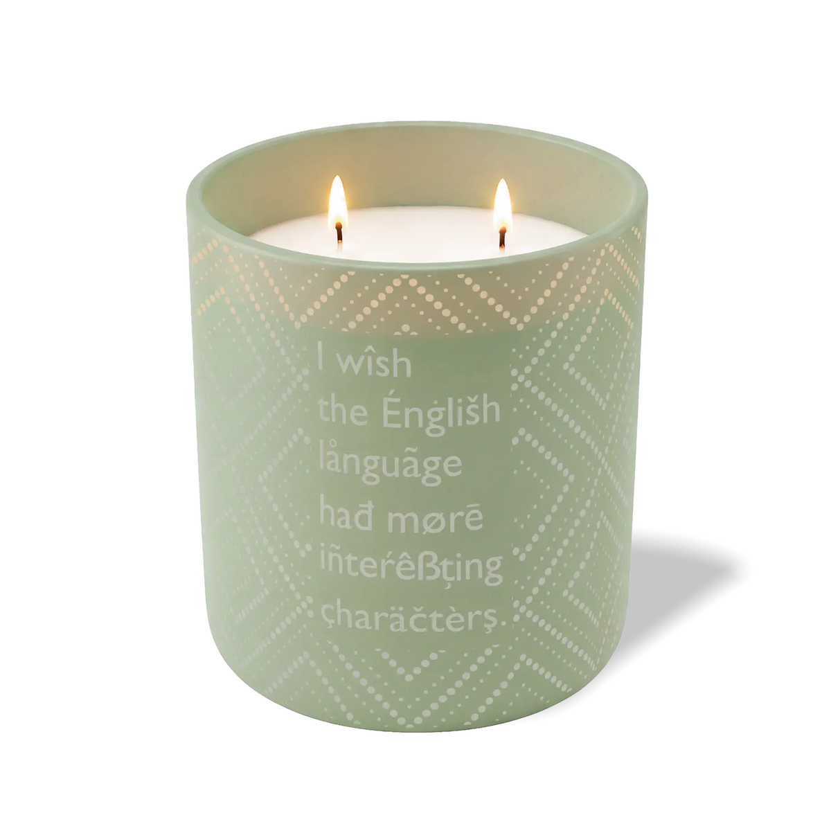 I Wish the English Language | 12 oz Candle
