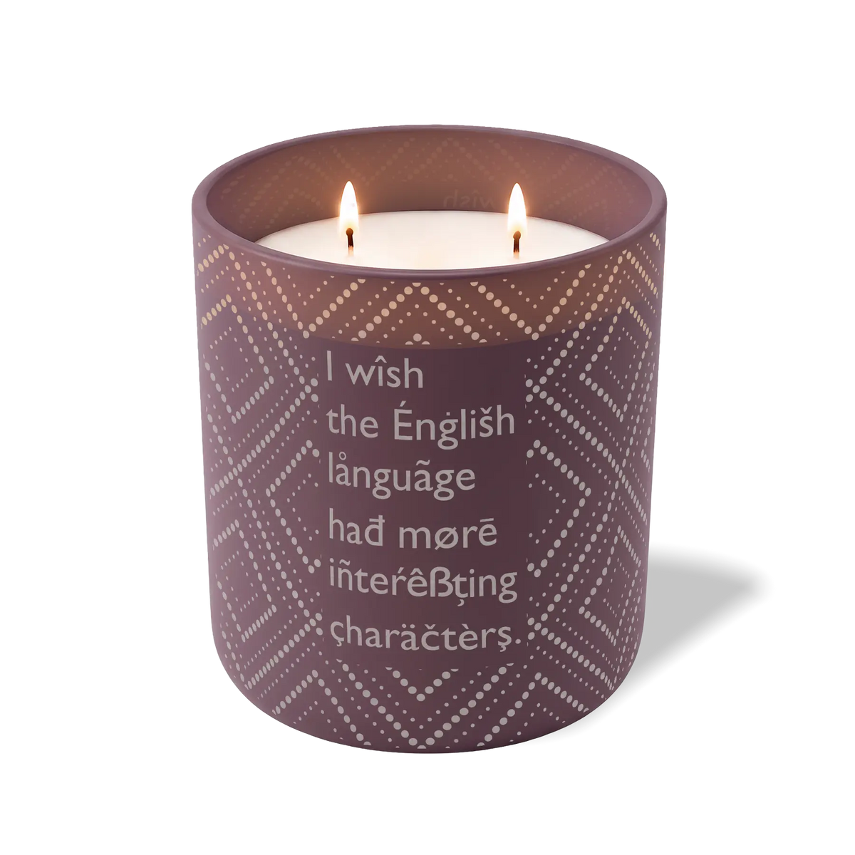 I Wish the English Language | 12 oz Candle