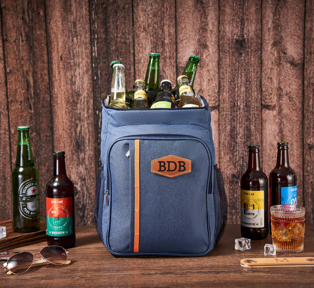 Personalized Groomsmen Cooler Backpack, Groomsmen Gift, Custom Lunch Cooler Backpack, Golf Beer Cooler